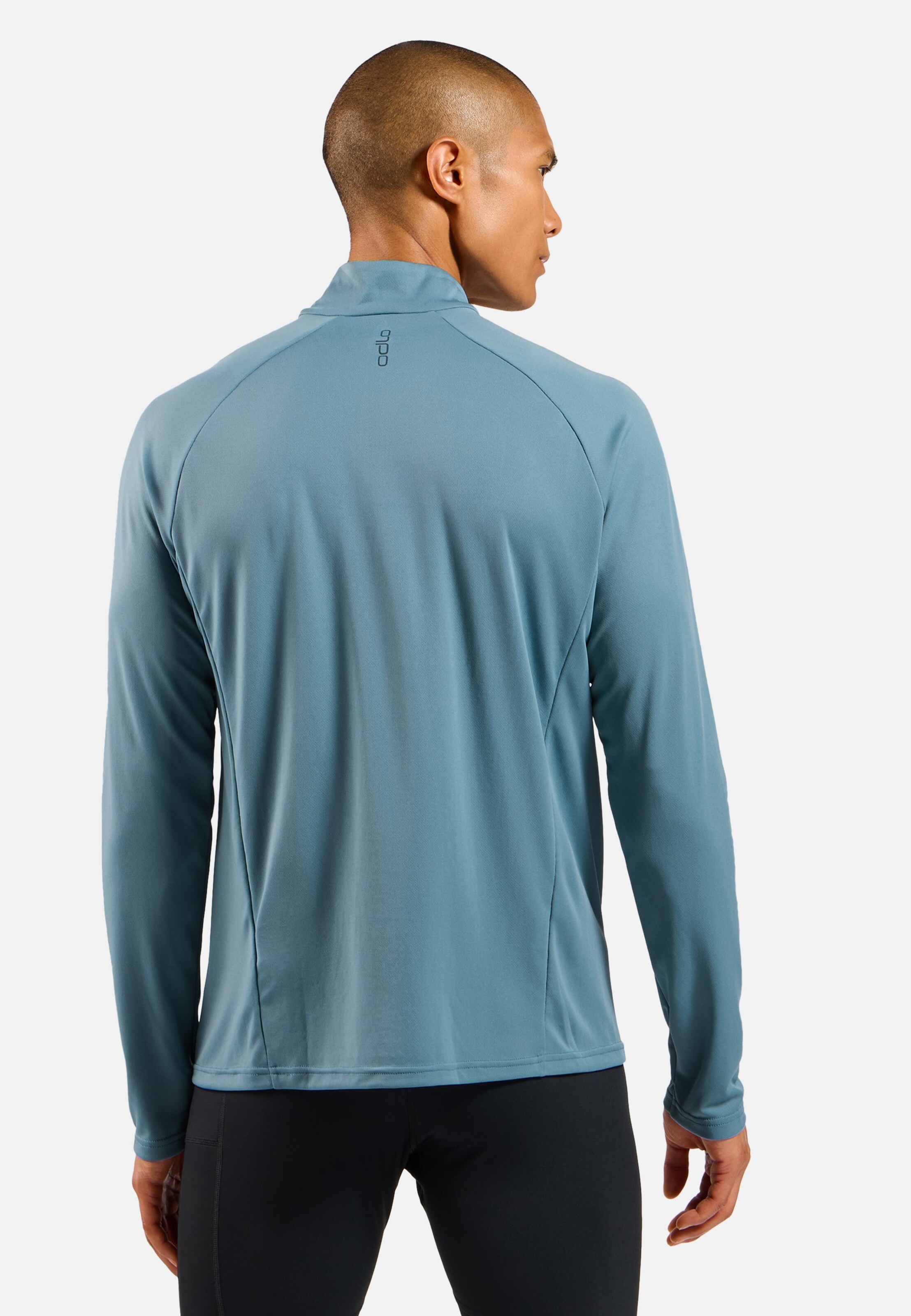Essentials Ceramiwarm Mid Layer mit Halbreissverschluss in provincial blue
