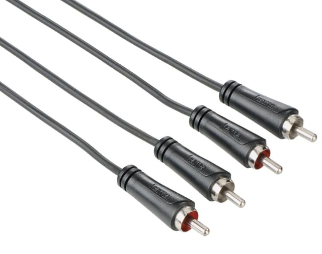 Hama lydkabel 2 x RCA-stik