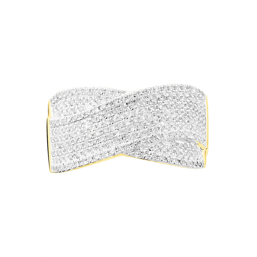Bague Elyne Or Jaune Diamant