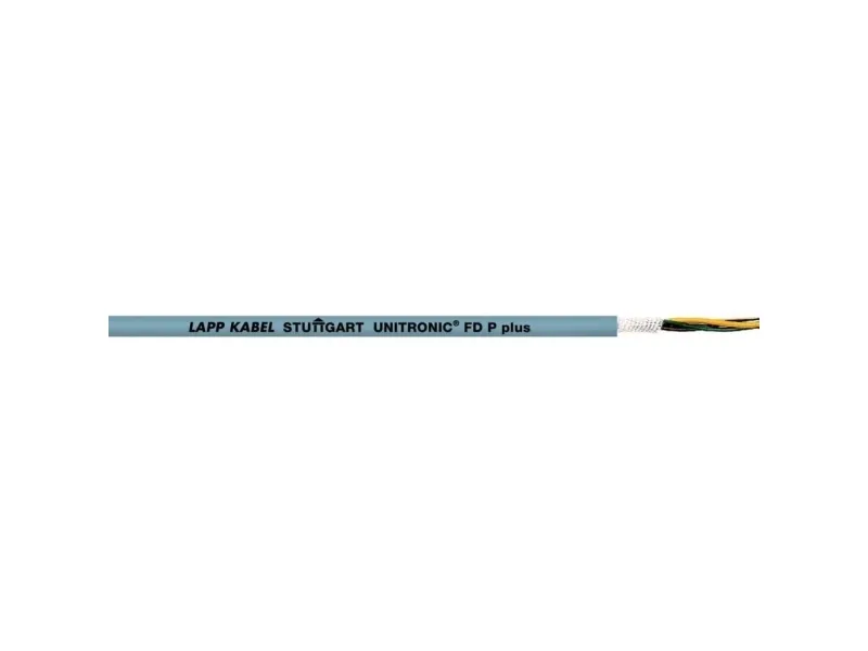 LAPP 28659/100 Slæbekædekabel UNITRONIC® FD P PLUS 3 x 0.25 mm² Grå 100 m