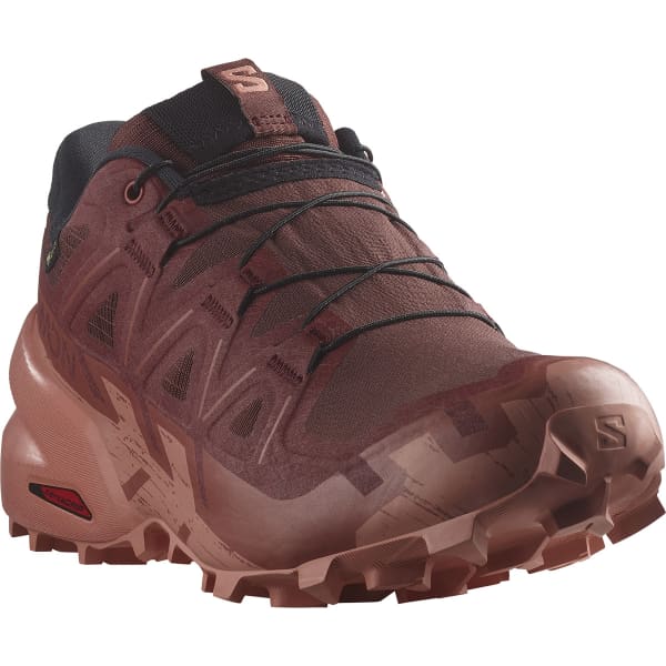 Chaussure trail SALOMON SPEEDCROSS 6 GORE-TEX W RUM RA/BARN