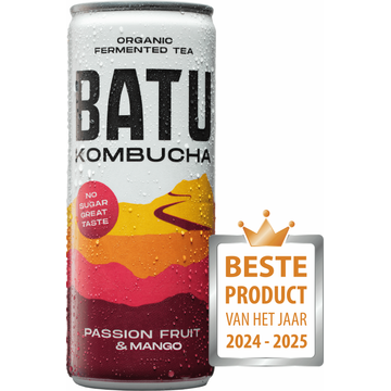Batu Kombucha Passionfruit & Mango 250ML
