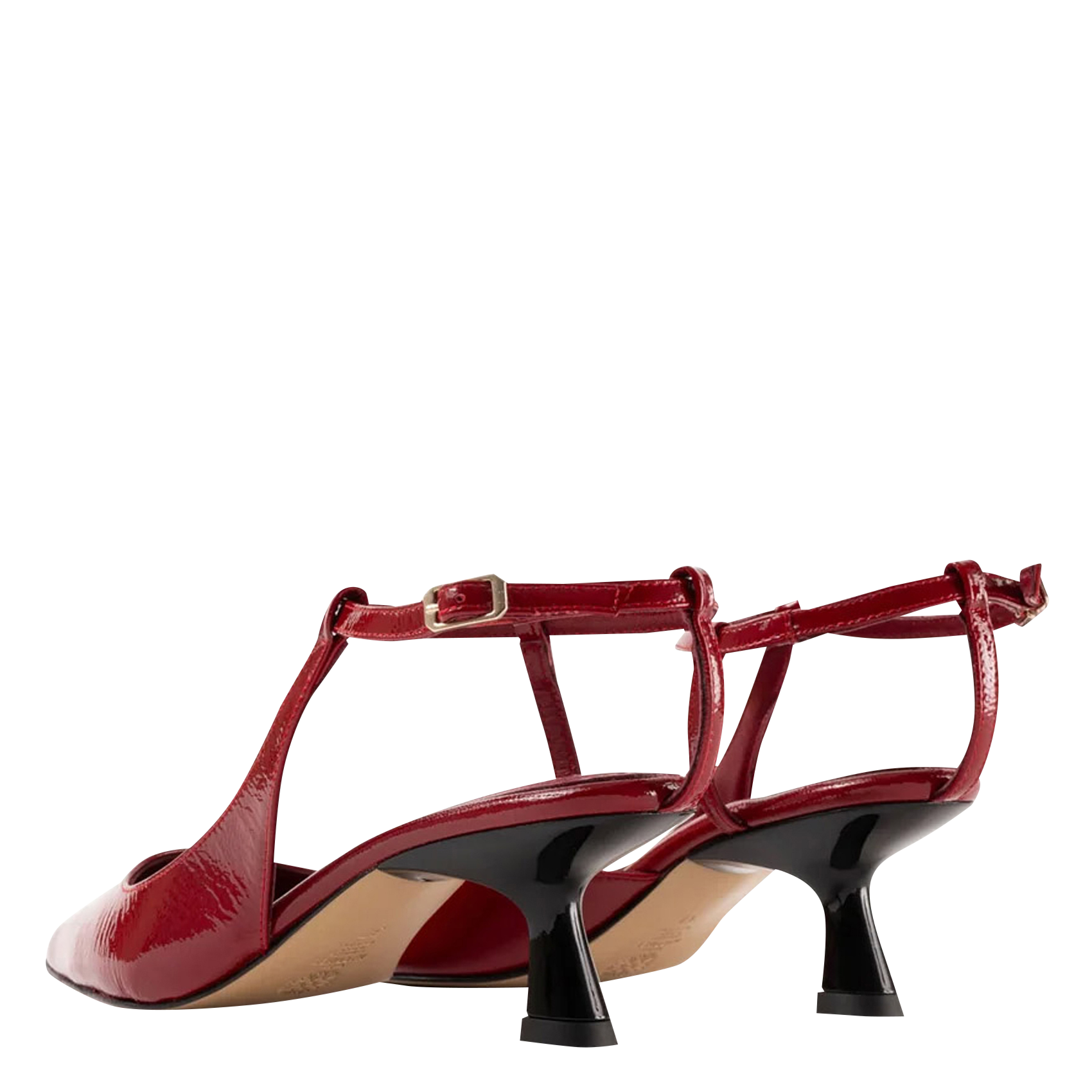 CAMELIA - Escarpins en cuir vernis | Rouge
