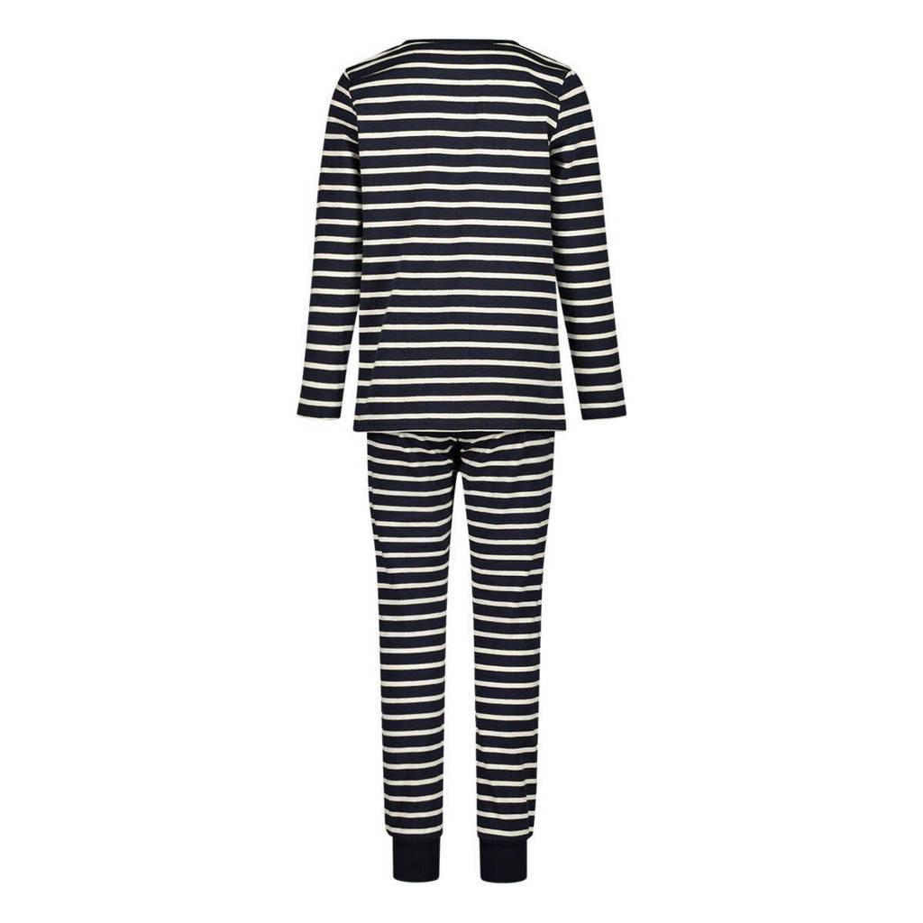 NAME IT pyjama - set van 2 donkerblauw/grijs melange