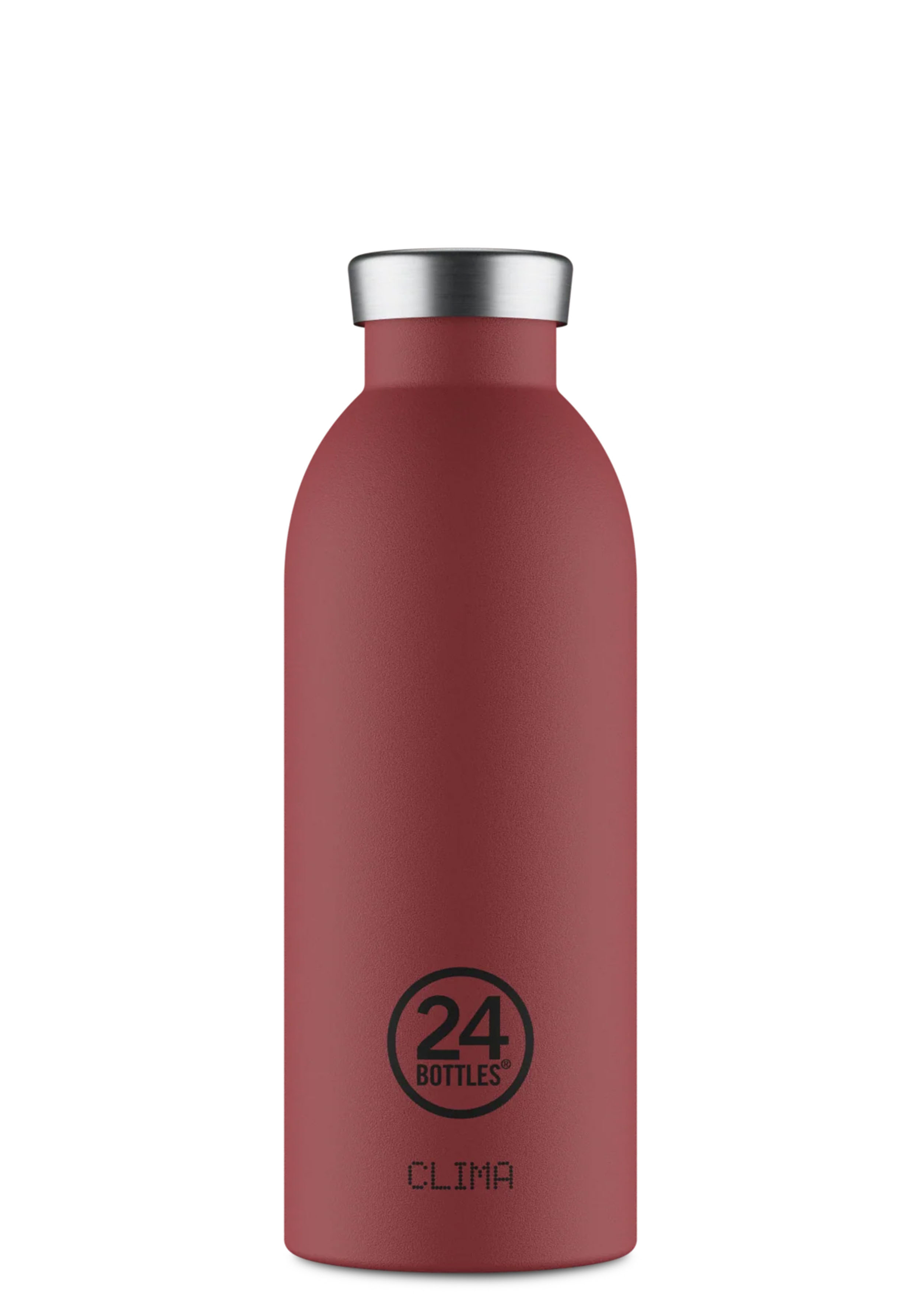 24 Bottles Thermosflasche Clima 500ml Country Red