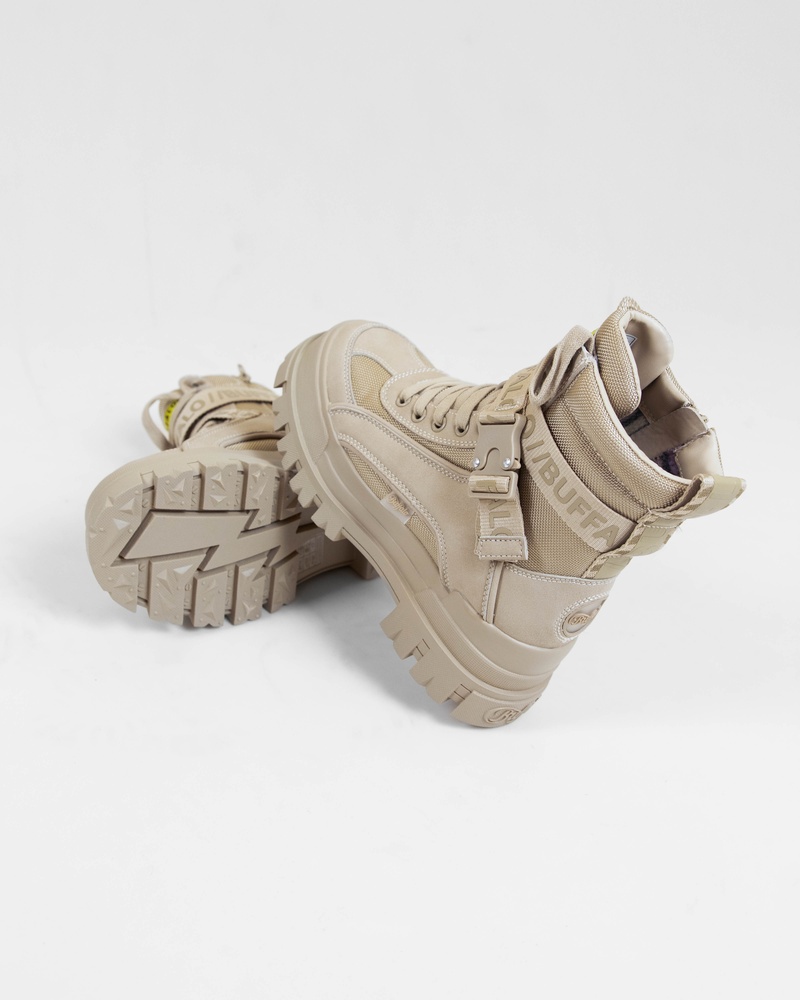 Buffalo Aspha Com 1 Veterboots  - beige
