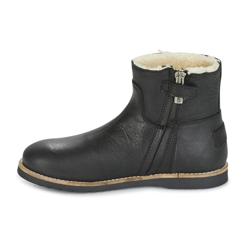 Shabbies - LOW STITCHDOWN LINED - Noir