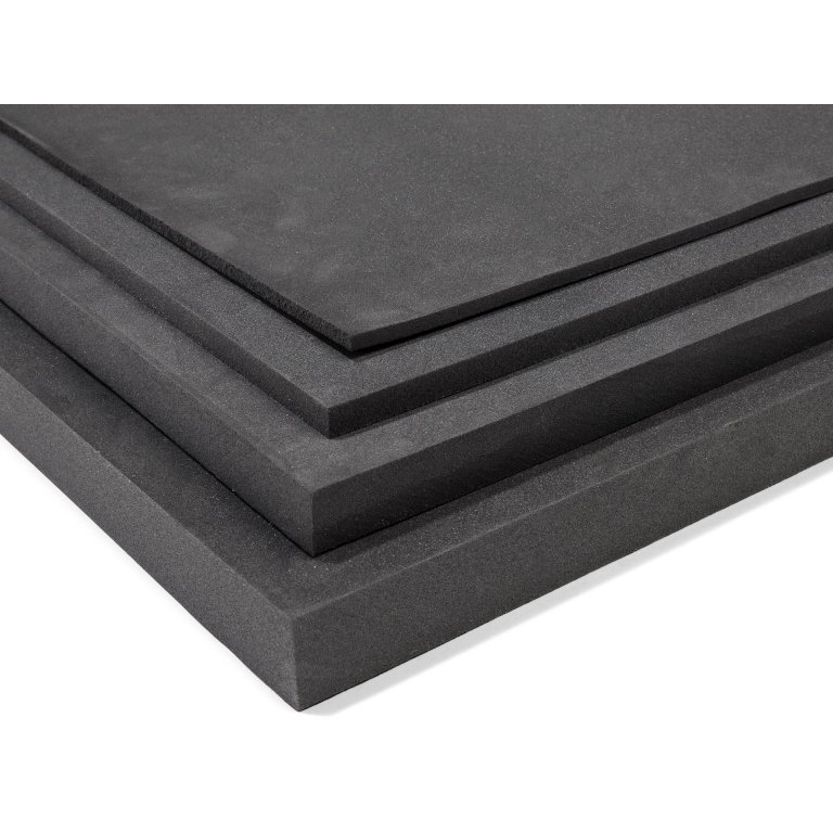 Polyethylen Weichschaumstoff, anthrazit