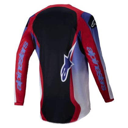 Maillot cross Alpinestars FLUID - WURX 2025 - Violet / Rouge