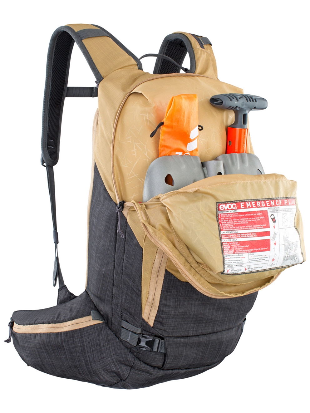 Evoc Line 20L Backpack hthr gld/hthr carbon grey