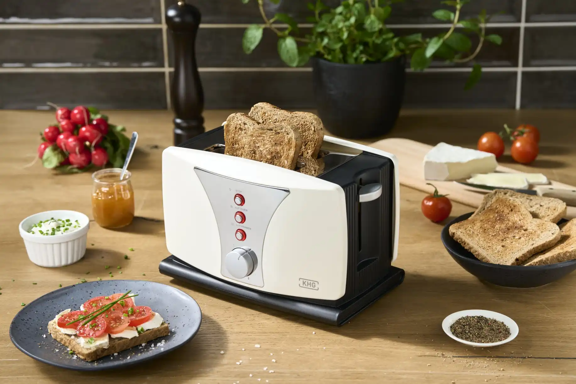 KHG Toaster TO-802WS