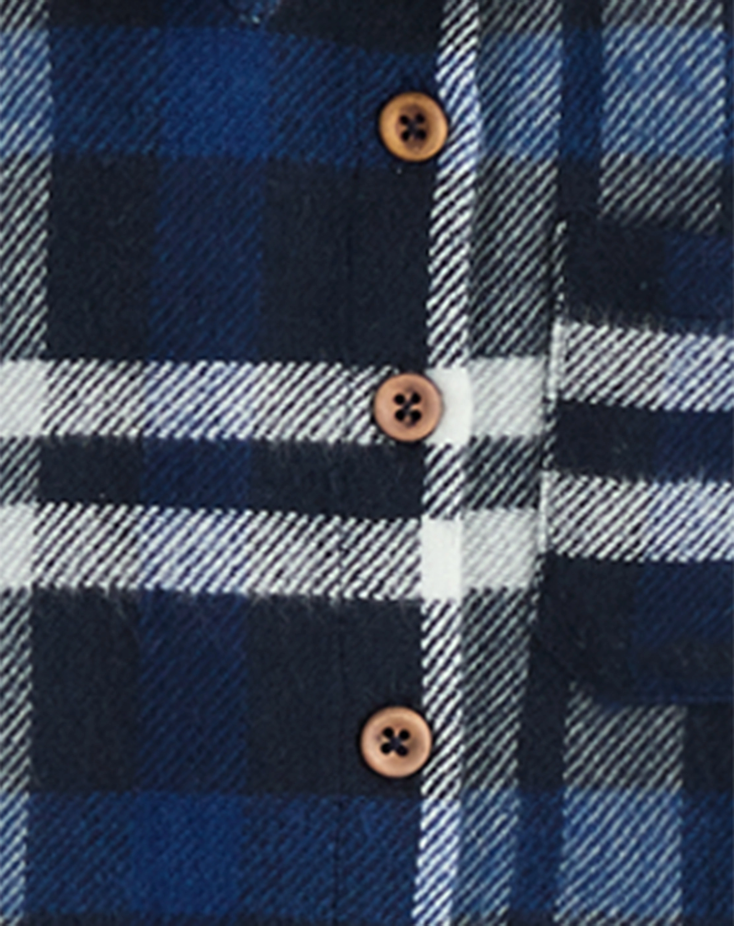 Flanell-Hemd STAN in navy