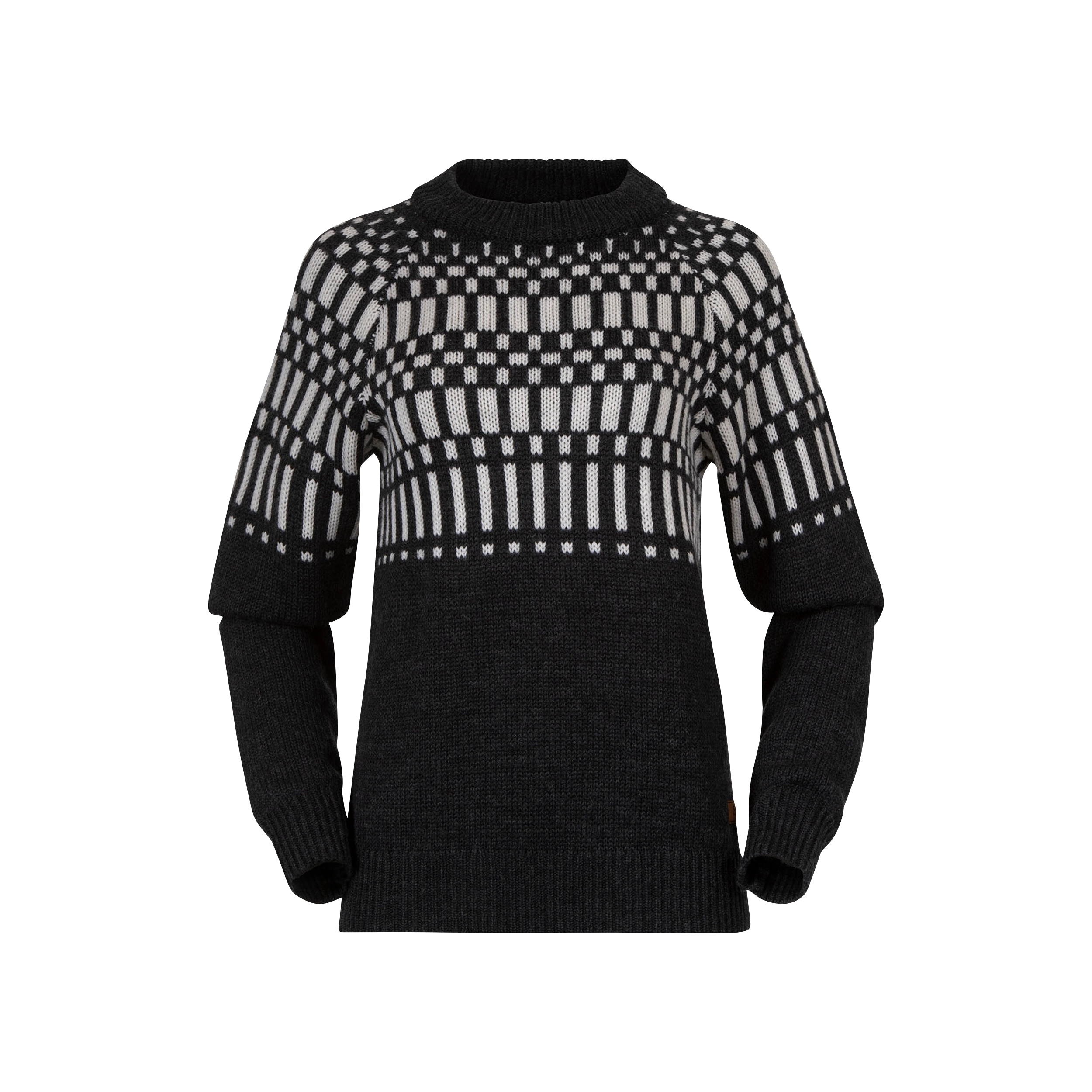 Nordmarka Merino Jumper Women Dark Shadow Grey / Aluminium