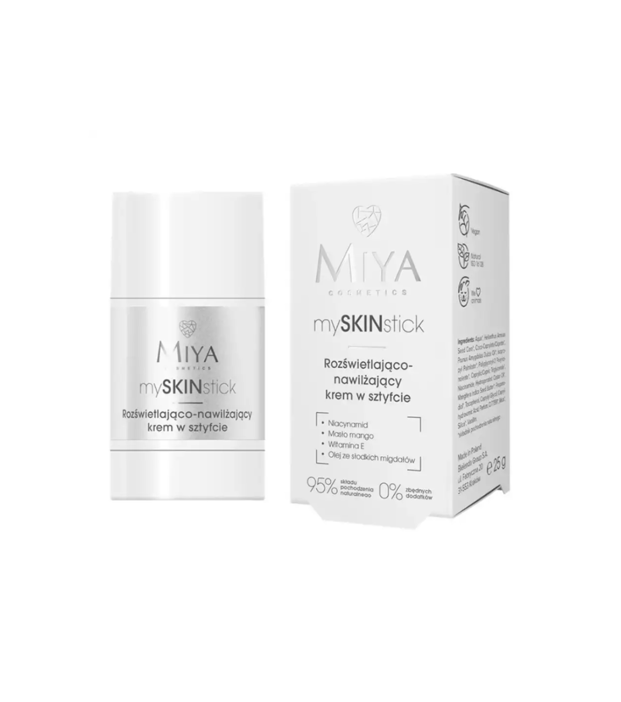 Miya Cosmetics - Bastão Hidratante Iluminador mySKINstick