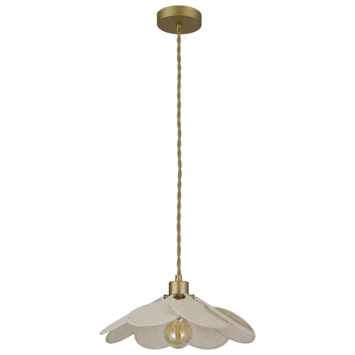 KARWEI hanglamp Linde XS beige Ø33cm