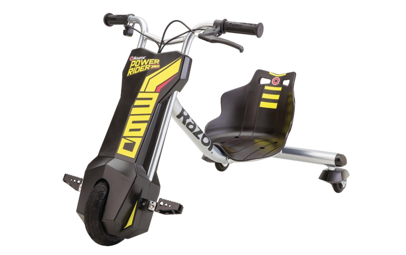 Electric Ride-on PowerRider 360, Black<br>Elektrischer Kinder Ride-on