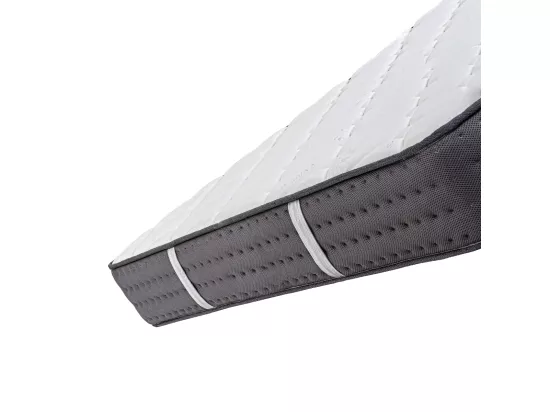 Matelas LEYN King Sizeen, réversible mousse 3D, avec face été/ hiver, mémoire de forme, indépendance du couchage - 180 X 200 X 20 cm