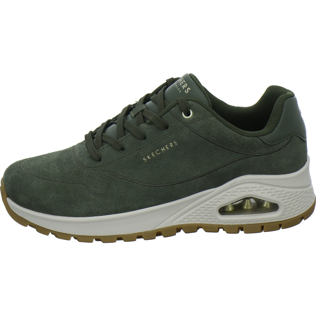 Skechers Sneaker Damen Uno oliv