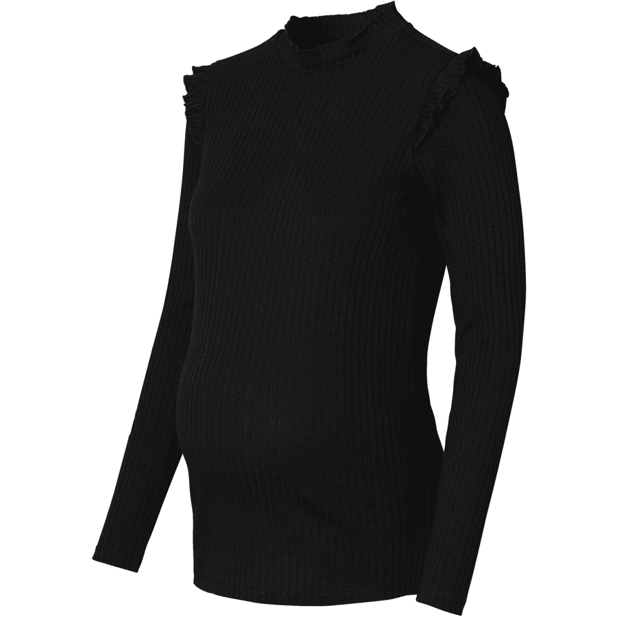SUPERMOM Langarmshirt Bristol Black