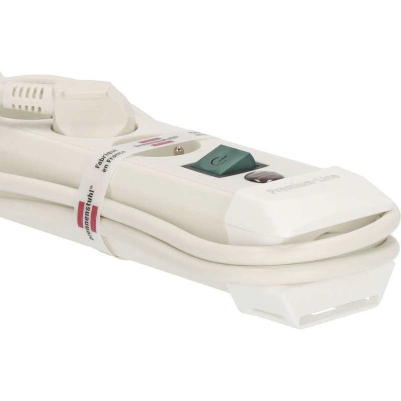 BRENNENSTUHL Multiprise Premium Plus 6 prises avec interrupteur 3 m
