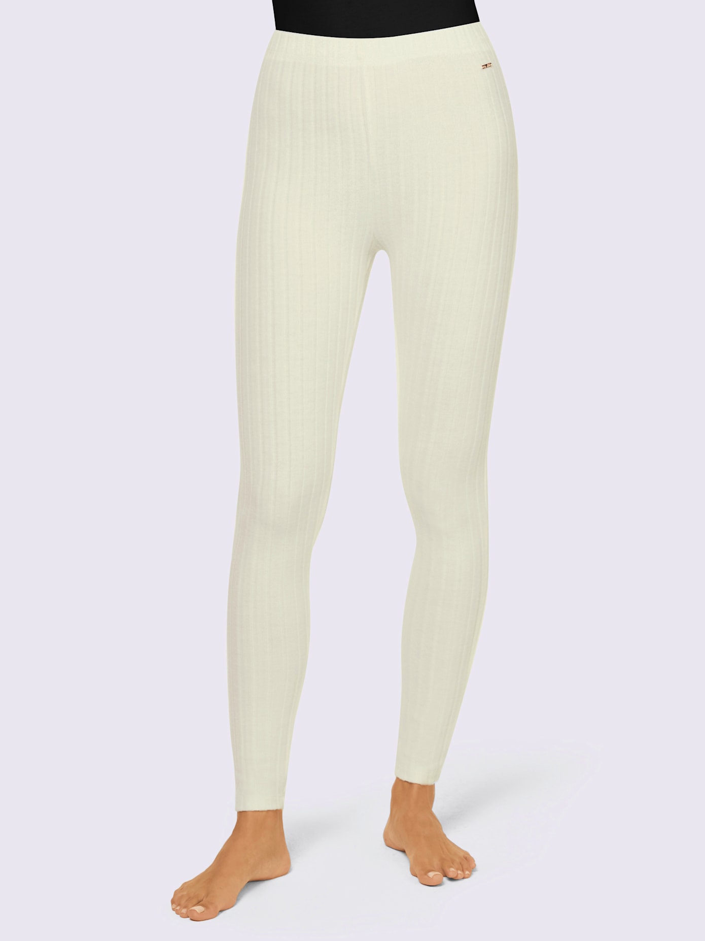 Legging qualité côtelée confortable
