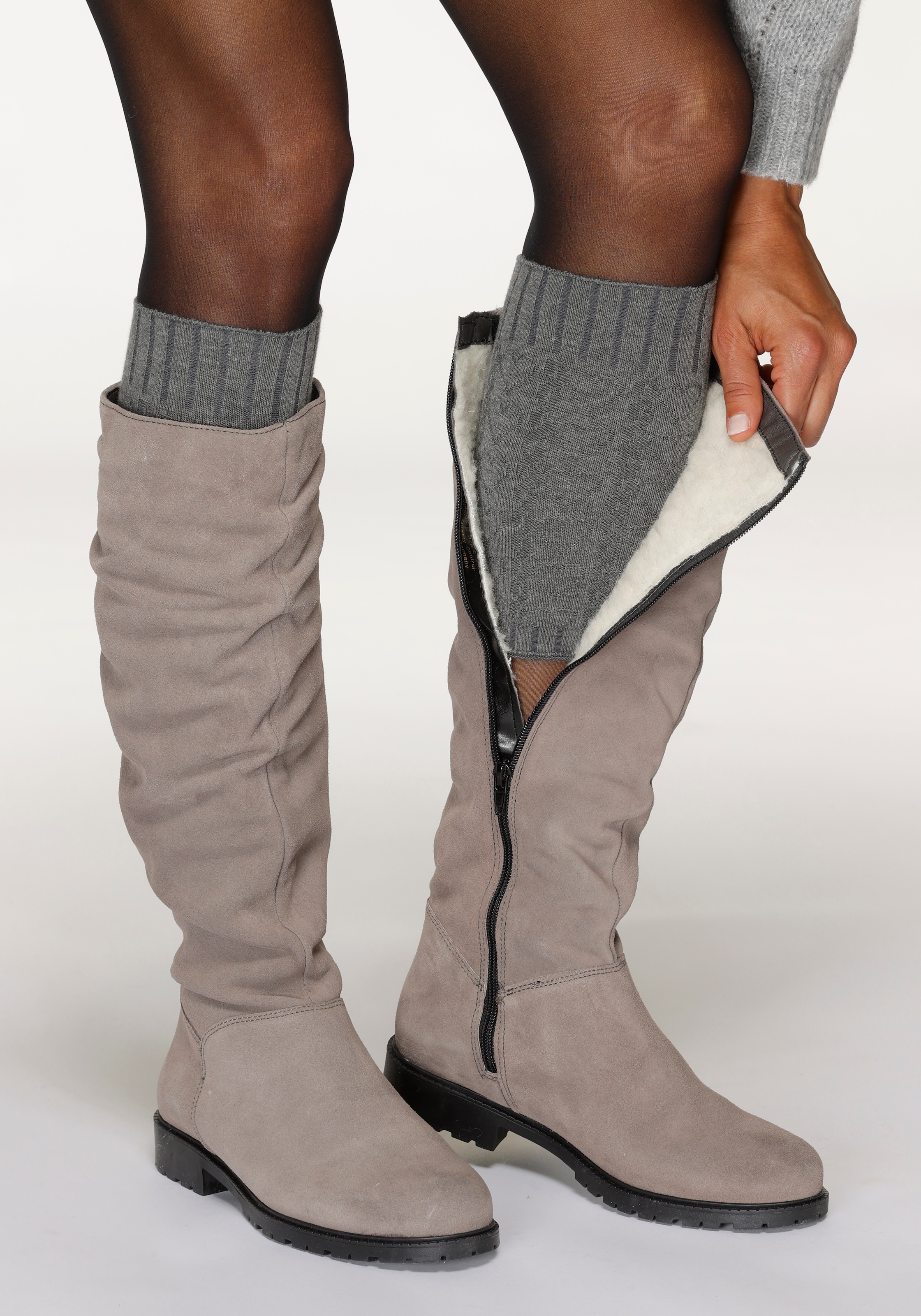 Lavana Stulpensocken Packung, 3 Stk. tlg. für Stiefel und Boots
