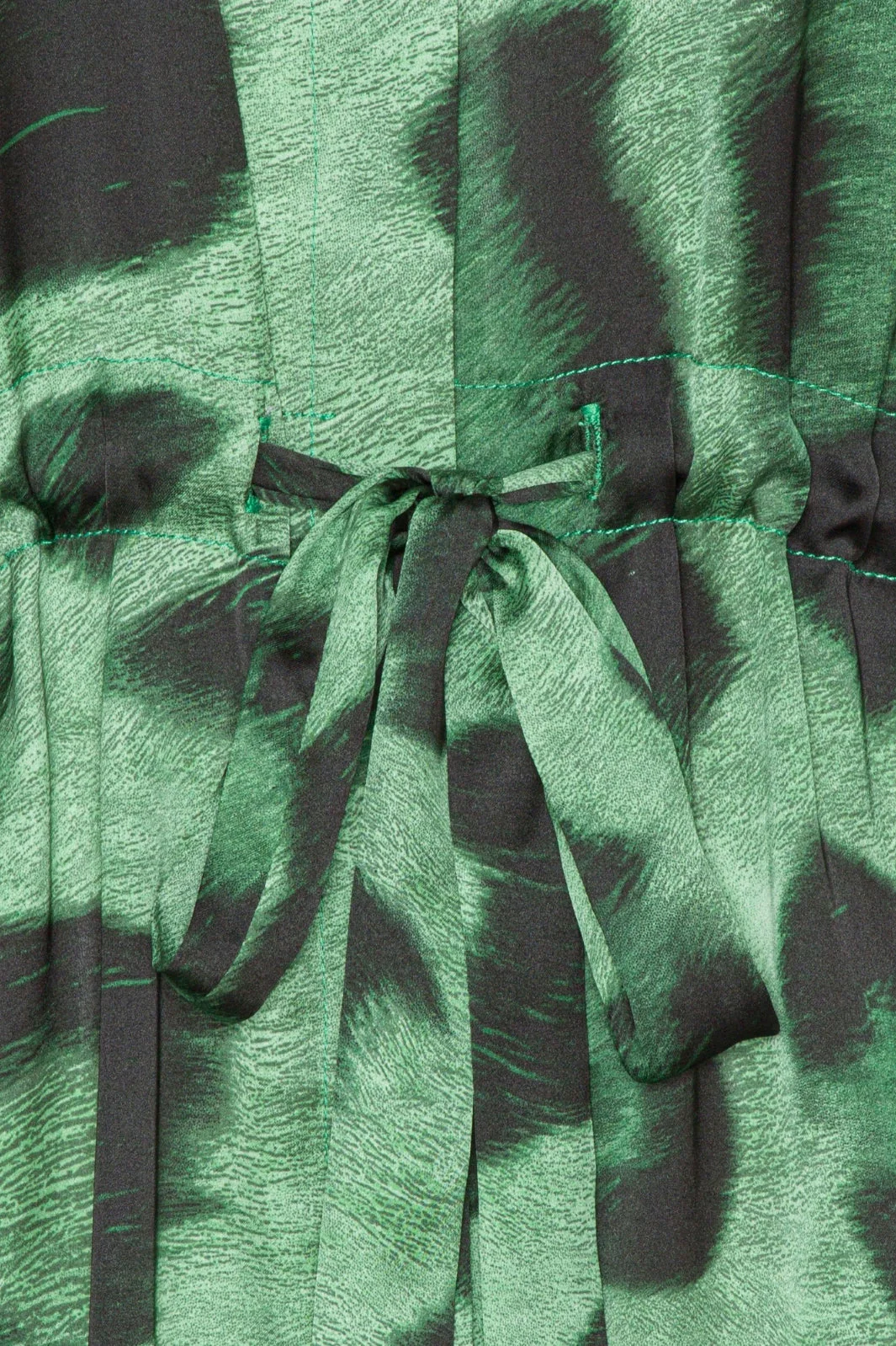 Karmamia Nakita Dress green maxi leo
