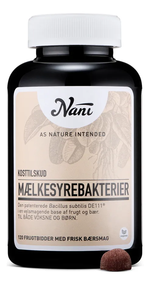 Nani Mælkesyrebakterier - 120 stk.
