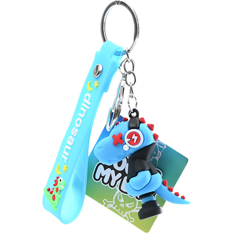 Danpen Boost-my-bag- blå robotdinosaur