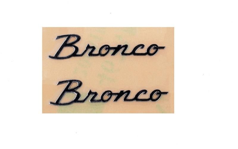 Emblem Body Decals TRX-4 21 Bronco, SchwarzKarosserieaufkleber für Traxxas TRX-4 2021 Ford Bronco