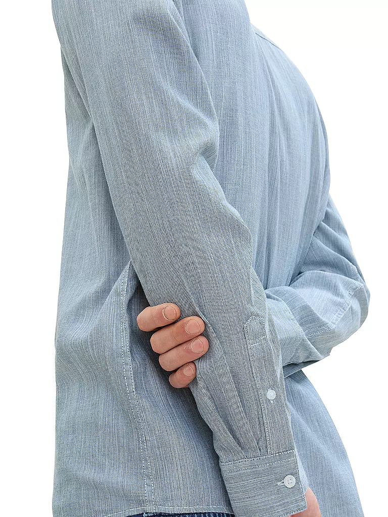 TOM TAILOR Hemd Regular Fit  blau