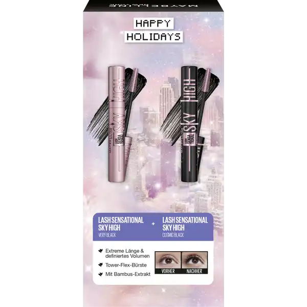 Lash Sensational Sky High Very Black + Lash Sensational Cosmic Black Geschenkset