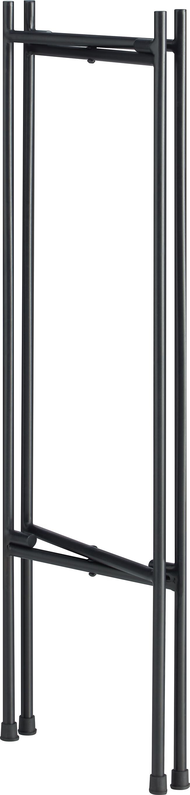 LIVIA Pflanzenständer - Schwarz / H: 76.0 cm