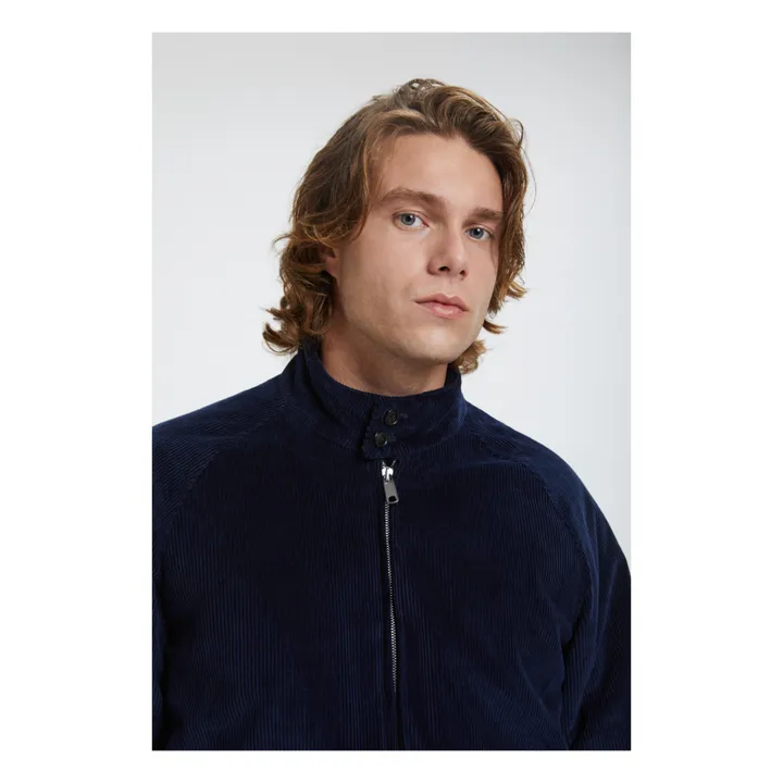 Baracuta Veste G9 500 Wales Cord | Bleu marine