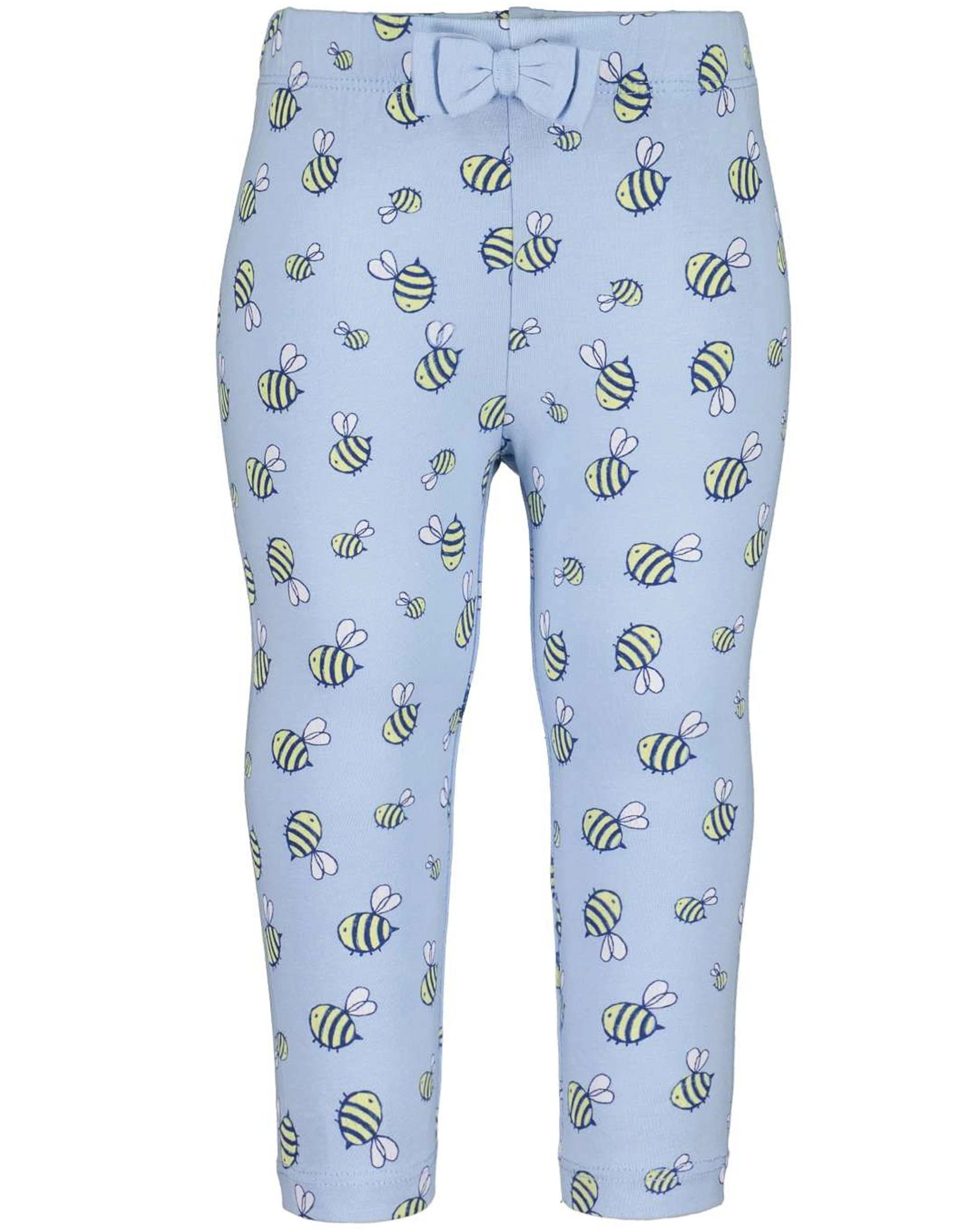 Leggings BUSY BEE in hellblau