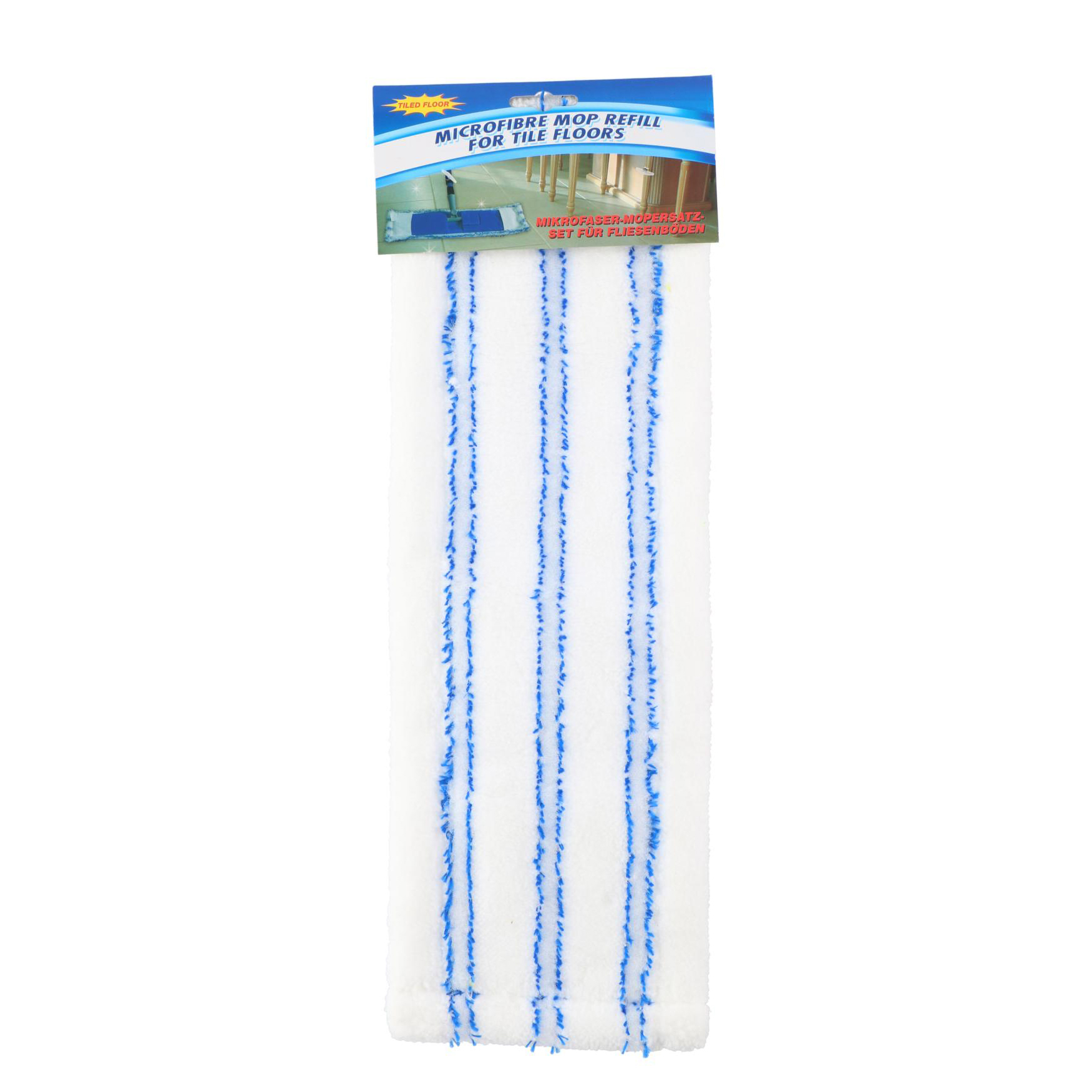Wischmopp Ersatztuch Mikrofaser 46 x 16 cm