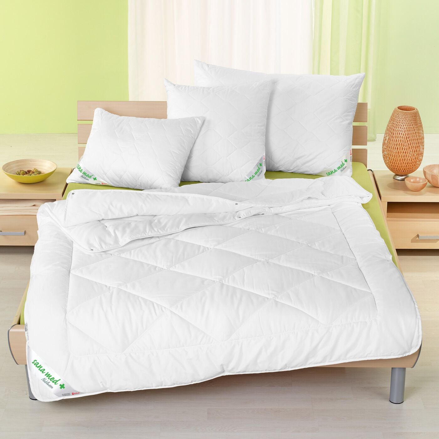 sana med Deluxe4 Jahreszeiten Duvet «De Luxe»