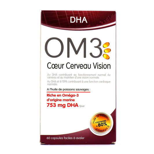 OM3 DHA Coeur Cerveau Vision