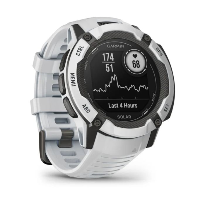 Garmin Unisex Ure Instinct 2X Solar Hvid