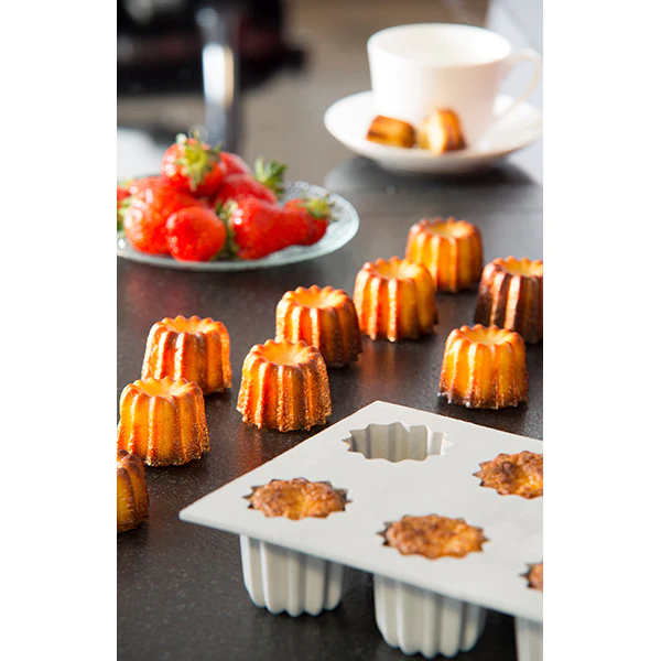 Elastomoule 6 canelés De Buyer