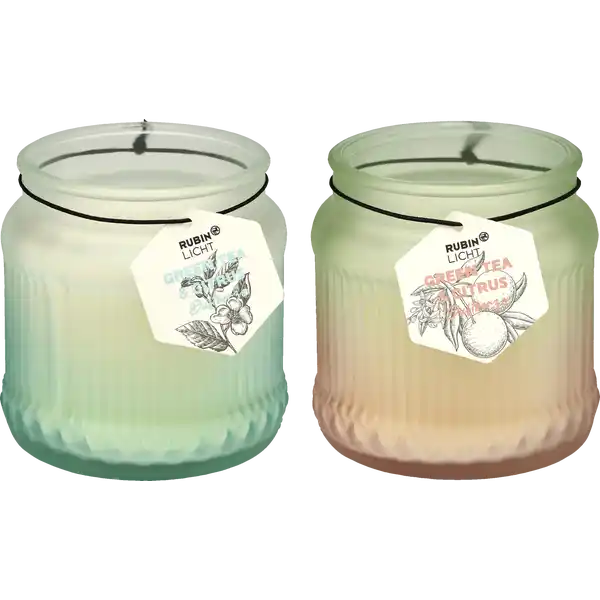 Rillenduftglas Farbverlauf