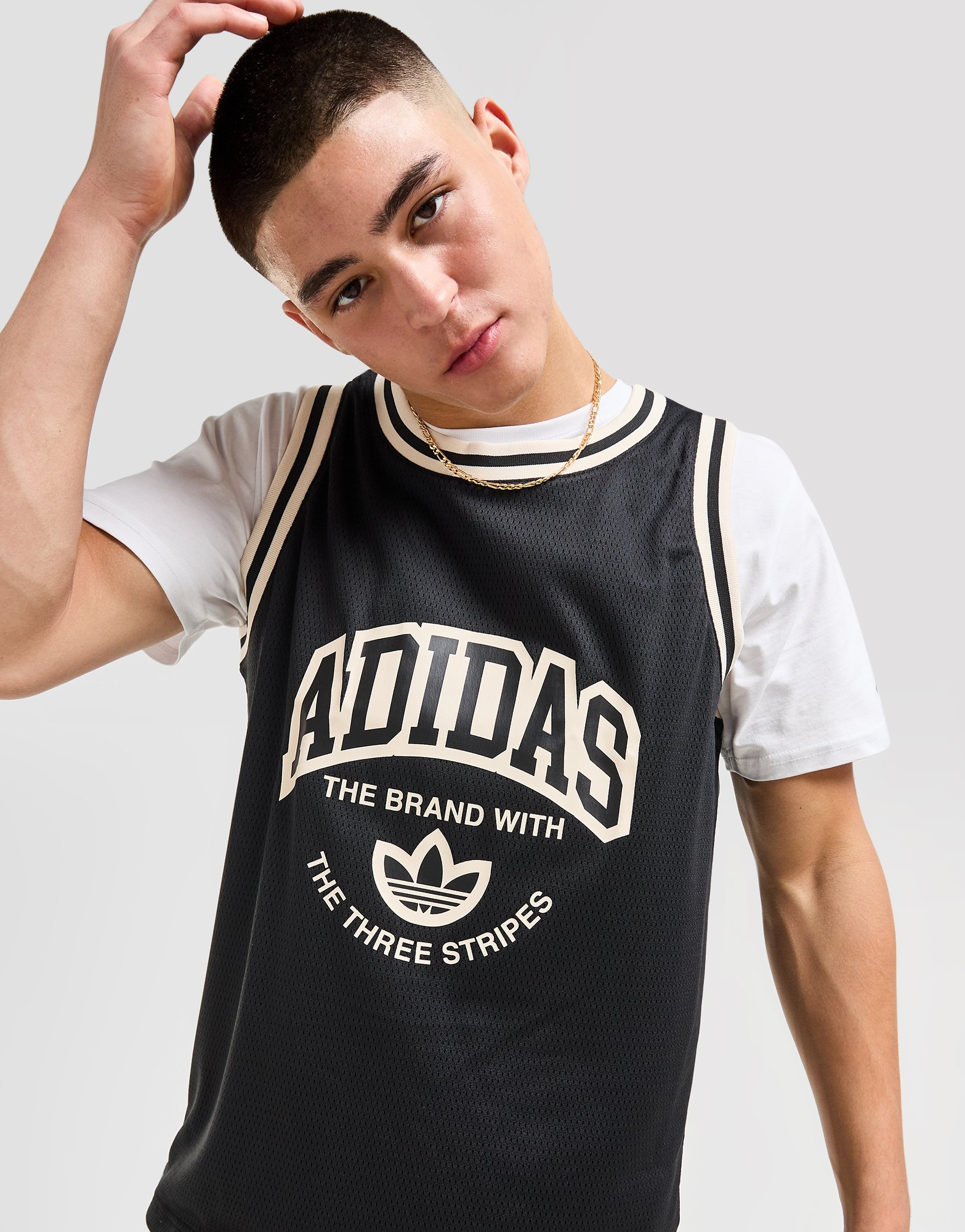 adidas Originals Débardeur Varsity Basketball Homme