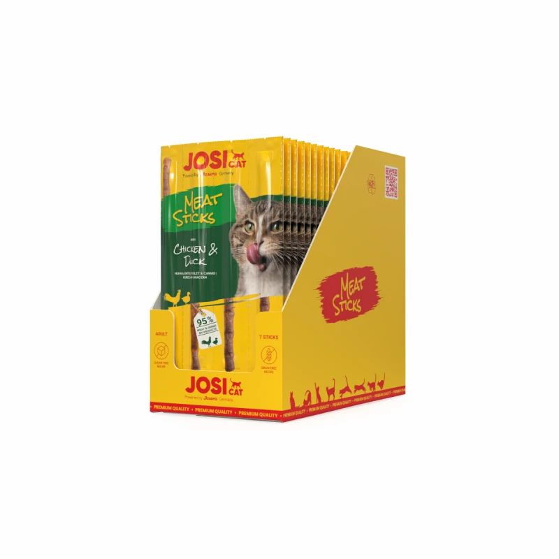 JosiCat Meat Sticks Chicken & Duck Vorratspack