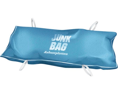 Junkbag afvalzak voor asbestplaten, 1 kubieke meter, max. 1 ton.