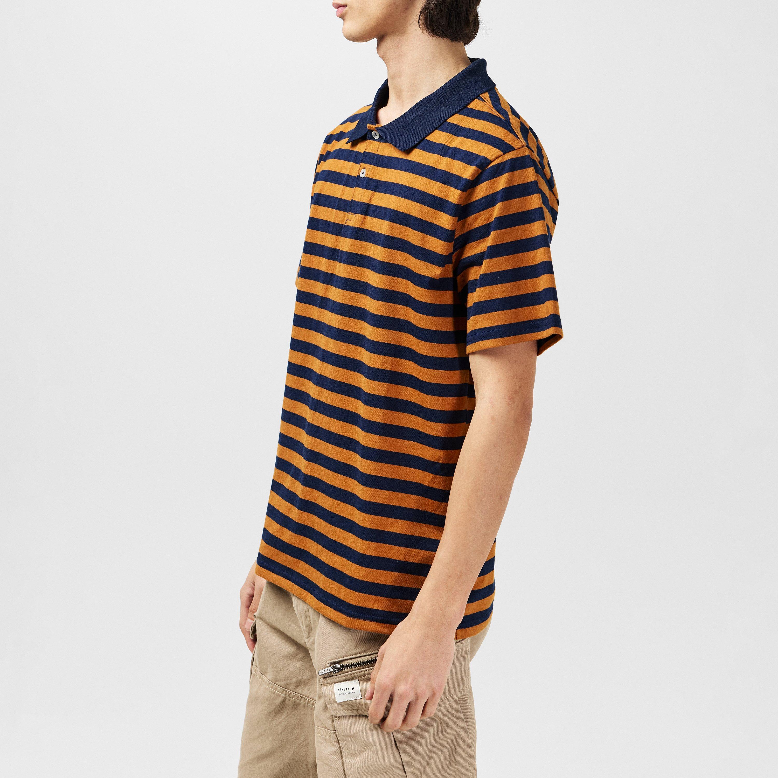 Firetrap Classic Striped Polo