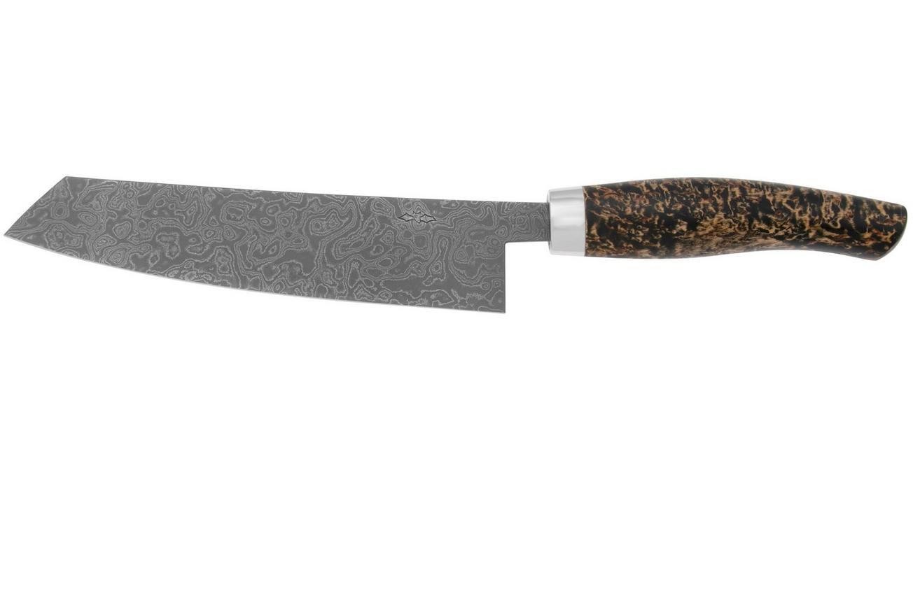 Nesmuk EXCLUSIVE C90 koksmes 18 cm, karelian birch burl, EDC90BM180