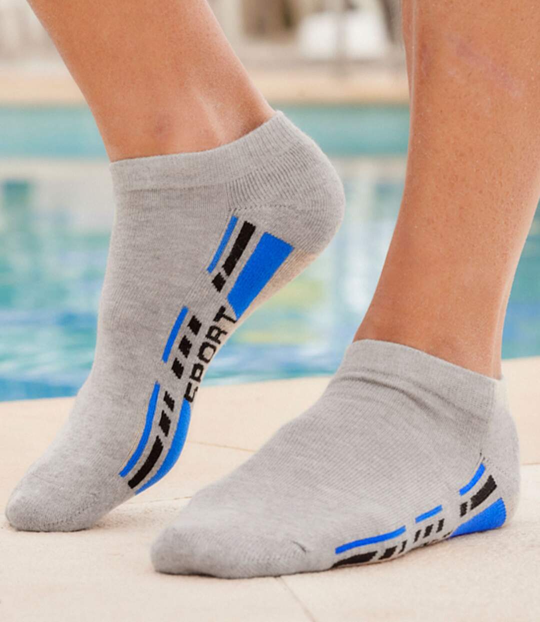 Lot de 4 Paires de Socquettes Sport