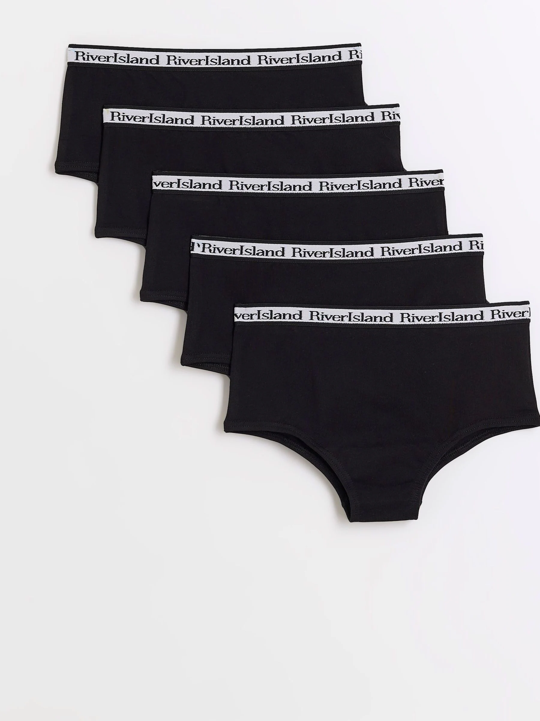 River Island Hipster 100% Cotton Briefs 5 Pack