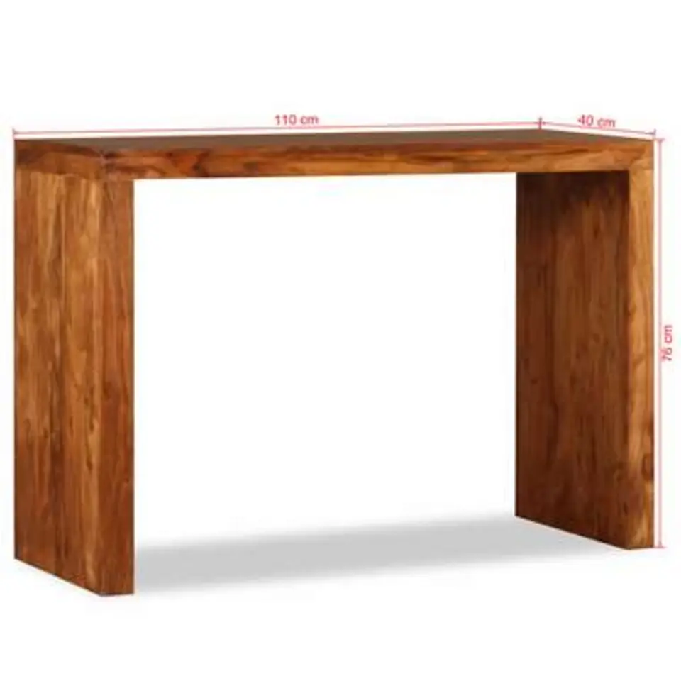 vidaXL - Wandtafel - Bruin - Hout