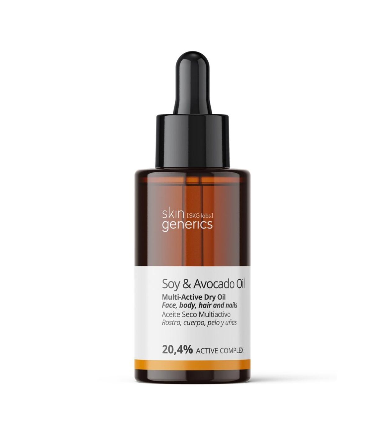 Skin Generics - Óleo seco multiativo de abacate e soja